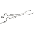 15897 Crossmember-Back Exhaust System, Made of Stainless Steel, Street Series