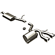 16501 Cat-Back Exhaust System, 3.2L, 6Cyl, Made of Stainless Steel, Touring Series