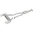 16507 Cat-Back Exhaust System, 3.8L, 6Cyl, Made of Stainless Steel, Street Series