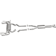 16507 Cat-Back Exhaust System, 3.8L, 6Cyl, Made of Stainless Steel, Street Series
