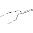 16520 Cat-Back Exhaust System, Made of Stainless Steel, Street Series