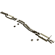 16533 Cat-Back Exhaust System, 3.0L, 6Cyl, Made of Stainless Steel, Touring Series