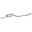 16536 Cat-Back Exhaust System, 2.7L, 6Cyl, Made of Stainless Steel, Touring Series