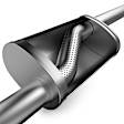 16606 Cat-Back Exhaust System, 4.6L, 8Cyl, Made of Stainless Steel, Street Series