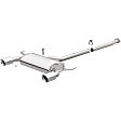 16641 Cat-Back Exhaust System, 3.5L, 6Cyl, Made of Stainless Steel, Street Series