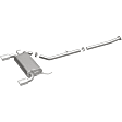 16641 Cat-Back Exhaust System, 3.5L, 6Cyl, Made of Stainless Steel, Street Series