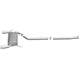 16641 Cat-Back Exhaust System, 3.5L, 6Cyl, Made of Stainless Steel, Street Series