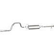 16649 Cat-Back Exhaust System, 4.0L, 6Cyl, Made of Stainless Steel, Street Series