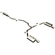 2012 Ford Fusion - Street Series Cat-Back, Exhaust System, 3.0L 6Cyl, Made of Stainless Steel