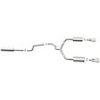 16726 Cat-Back Exhaust System, 5.3L, 8Cyl, Made of Stainless Steel, Street Series