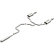 16729 Cat-Back Exhaust System, Made of Stainless Steel, Street Series