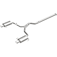 16747 Cat-Back Exhaust System, 2.5L, 4Cyl, Made of Stainless Steel, Street Series
