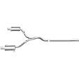 16747 Cat-Back Exhaust System, 2.5L, 4Cyl, Made of Stainless Steel, Street Series