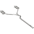 16747 Cat-Back Exhaust System, 2.5L, 4Cyl, Made of Stainless Steel, Street Series