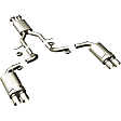 16766 Cat-Back Exhaust System, 3.0L, 6Cyl, Made of Stainless Steel, Street Series