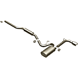 16822 Cat-Back Exhaust System, Made of Stainless Steel, Street Series