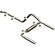 16829 Cat-Back Exhaust System, Made of Stainless Steel, Street Series