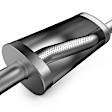 16834 Cat-Back Exhaust System, 3.7L, 6Cyl, Made of Stainless Steel, Street Series