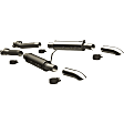 17118 Cat-Back Exhaust System, Made of Stainless Steel, Competition Series