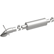 17126 Cat-Back Exhaust System, Made of Aluminized Steel, Force II Series