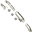 17137 Cat-Back Exhaust System, Made of Stainless Steel, Off Road Pro Series