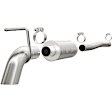 17143 Cat-Back Exhaust System, 3.6L, 6Cyl, Made of Aluminized Steel, American Thunder Series