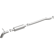 17143 Cat-Back Exhaust System, 3.6L, 6Cyl, Made of Aluminized Steel, American Thunder Series