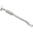 17143 Cat-Back Exhaust System, 3.6L, 6Cyl, Made of Aluminized Steel, American Thunder Series