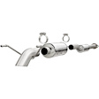 17151 Cat-Back Exhaust System, 4.0L, 6Cyl, Made of Stainless Steel, Off Road Pro Series
