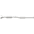 17151 Cat-Back Exhaust System, 4.0L, 6Cyl, Made of Stainless Steel, Off Road Pro Series