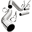 17874 Cat-Back Exhaust System, 6.7L, 6Cyl, Made of Stainless Steel, Pro Series