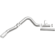 17874 Cat-Back Exhaust System, 6.7L, 6Cyl, Made of Stainless Steel, Pro Series