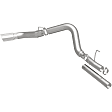 17874 Cat-Back Exhaust System, 6.7L, 6Cyl, Made of Stainless Steel, Pro Series
