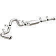 19018 Cat-Back Exhaust System, Made of Stainless Steel, Street Series