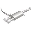 19134 Touring Exhaust System, Stainless Steel, 2.5 in. Axle-Back, Dual Center Rear, 4 in. Polished Tips
