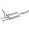 19134 Touring Exhaust System, Stainless Steel, 2.5 in. Axle-Back, Dual Center Rear, 4 in. Polished Tips