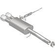 19134 Touring Exhaust System, Stainless Steel, 2.5 in. Axle-Back, Dual Center Rear, 4 in. Polished Tips