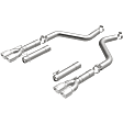 19206 Axle-Back Exhaust System, Made of Stainless Steel, Race Series