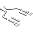 19206 Axle-Back Exhaust System, Made of Stainless Steel, Race Series