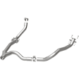 19211 Y-Pipe Stainless Steel Exhaust Pipe, Performance Series