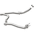 19211 Y-Pipe Stainless Steel Exhaust Pipe, Performance Series
