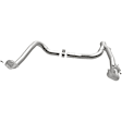 19211 Y-Pipe Stainless Steel Exhaust Pipe, Performance Series