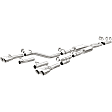 19217 Cat-Back Exhaust System, 3.6L, 6Cyl, Made of Stainless Steel, Competition Series