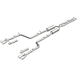 19217 Cat-Back Exhaust System, 3.6L, 6Cyl, Made of Stainless Steel, Competition Series