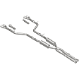 19217 Cat-Back Exhaust System, 3.6L, 6Cyl, Made of Stainless Steel, Competition Series