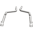 19235 Axle-Back Exhaust System, Made of Stainless Steel, Race Series