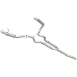 19256 Cat-Back Exhaust System, 2.3L, 4Cyl, Made of Stainless Steel, Competition Series