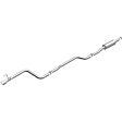 19269 Cat-Back Exhaust System, 1.4L, 4Cyl, Made of Stainless Steel, Street Series
