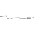 19269 Cat-Back Exhaust System, 1.4L, 4Cyl, Made of Stainless Steel, Street Series