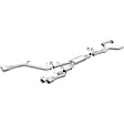 19301 Cat-Back Exhaust System, 3.0L, 6Cyl, Made of Stainless Steel, Street Series